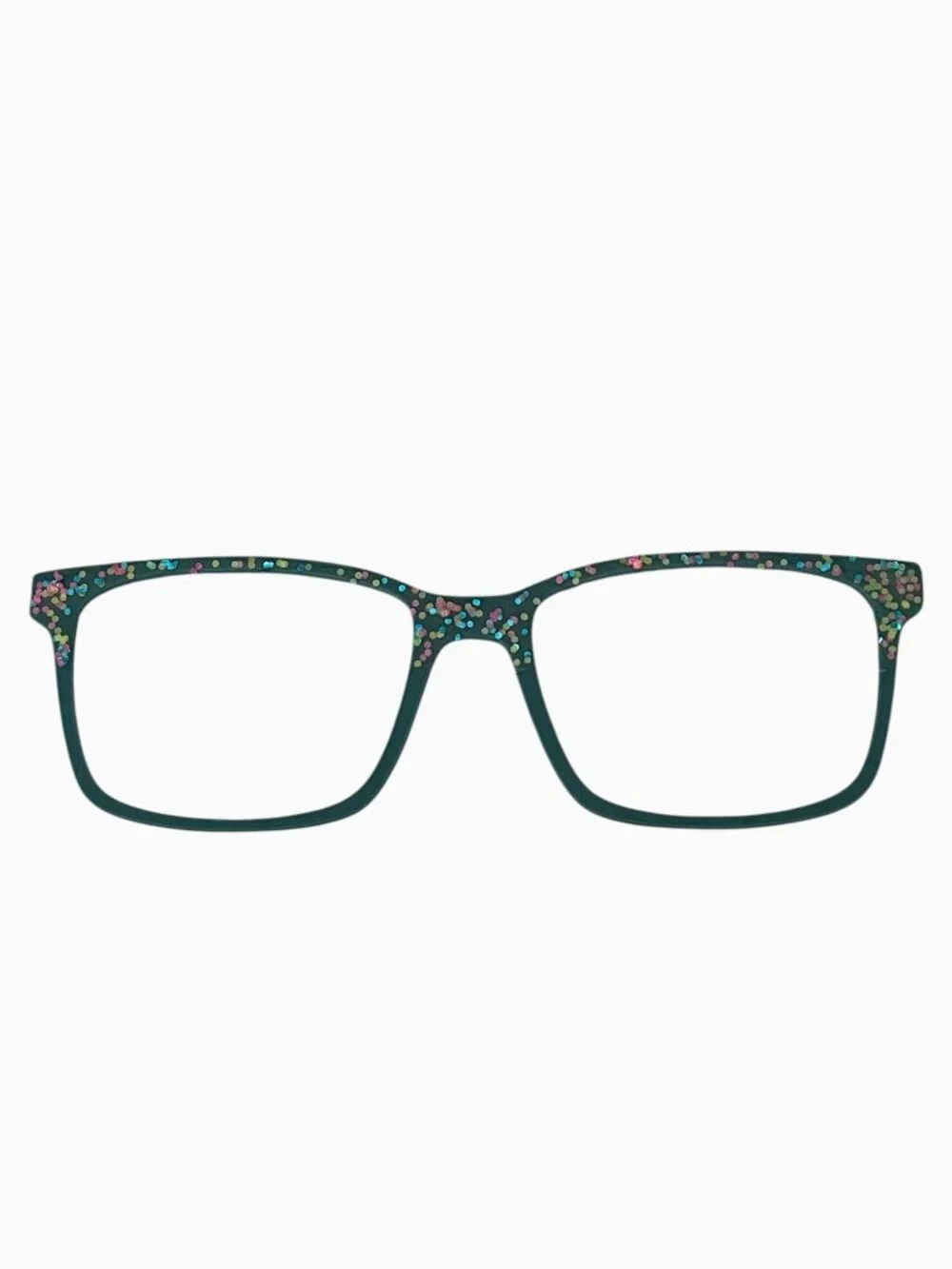 Teal Glitter Kirby Pair Topper-Glitter Kirby Frame Topper-New!